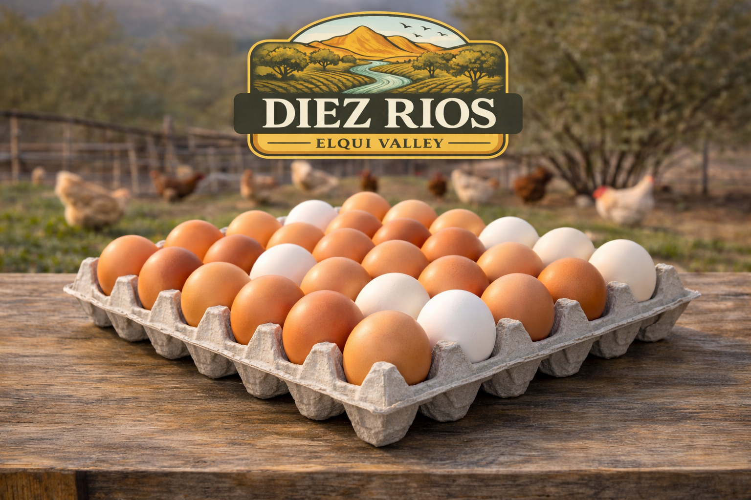 🥚 Huevos de Campo Tamaño Jumbo – Bandeja 20 Unidades