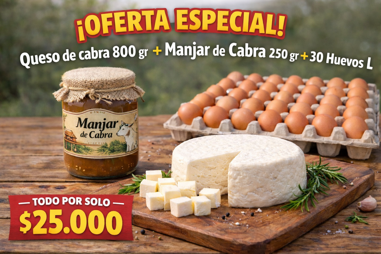 🐐🧀 Pack Campo Diez Ríos